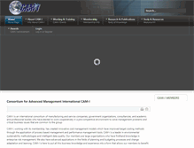 Tablet Screenshot of cam-i.org